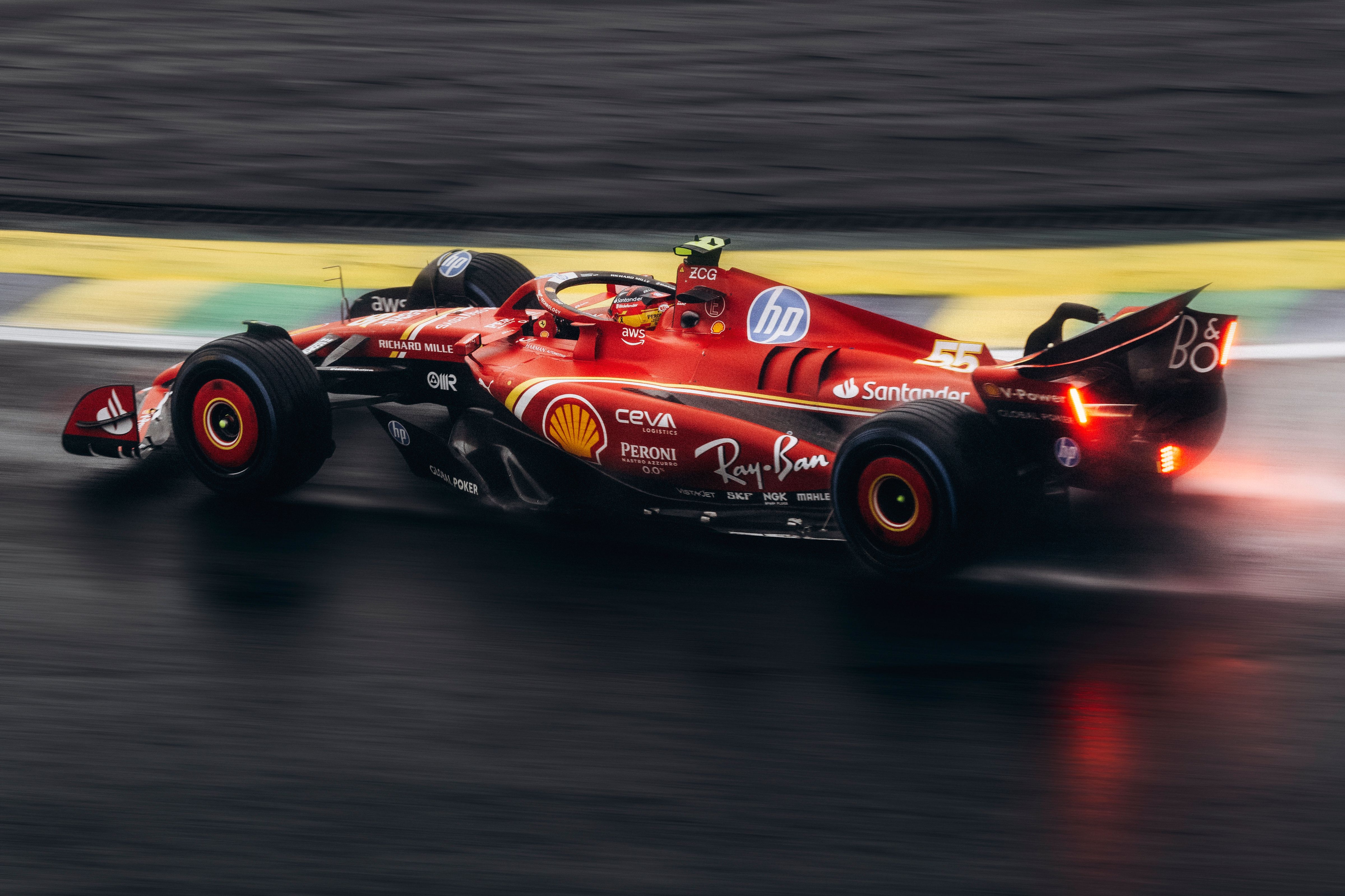 Formula 1 Ferrari racing car